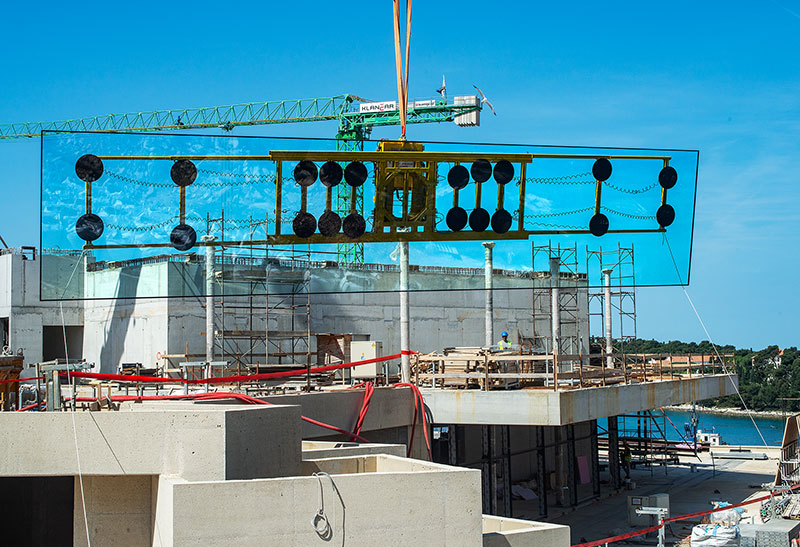 VSG 6000 KMH vakuumsugsystem med 15 meter lang skive